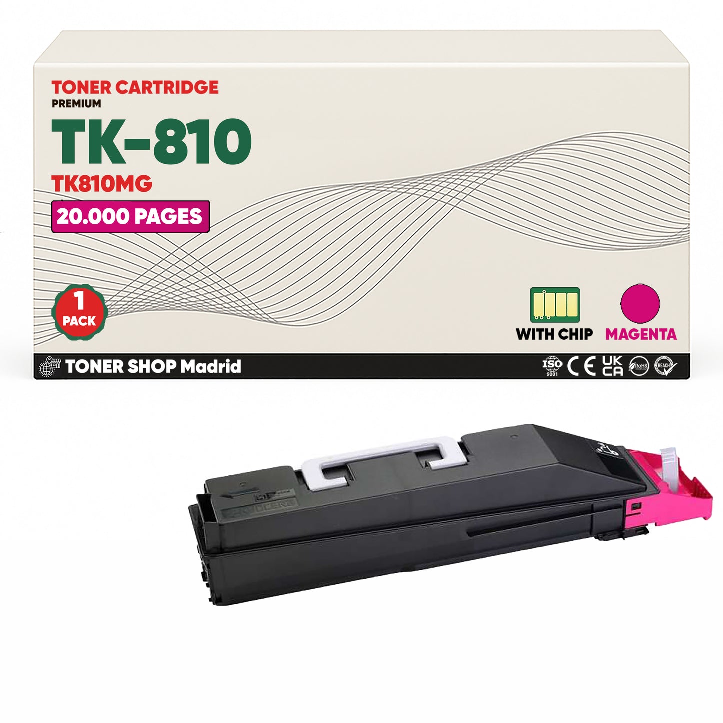 BDink Tóner Compatible Kyocera TK810/TK811 (Pack 4 CMYK)