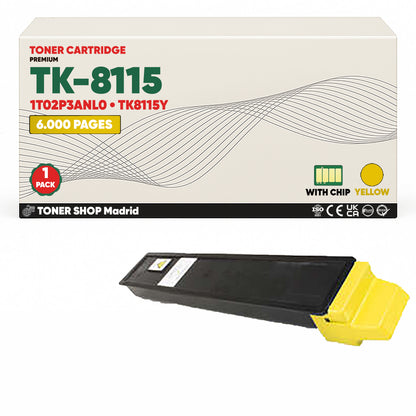 BDink Tóner Compatible Kyocera TK8115 (Pack 4 CMYK)