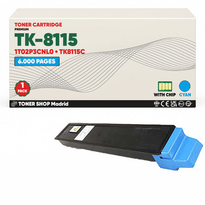BDink Tóner Compatible Kyocera TK8115 (Pack 4 CMYK)