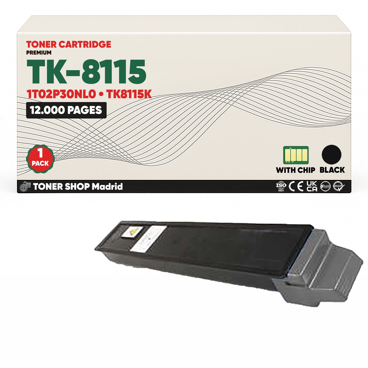 BDink Tóner Compatible Kyocera TK8115 (Pack 4 CMYK)