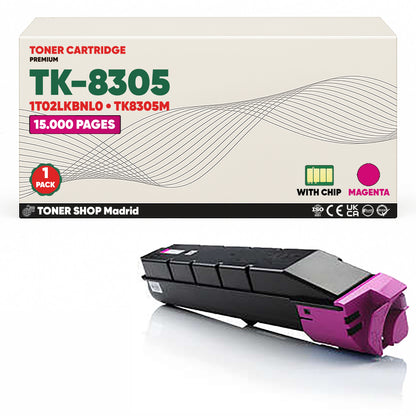 BDink Tóner Compatible Kyocera TK8305 (Pack 4 CMYK)
