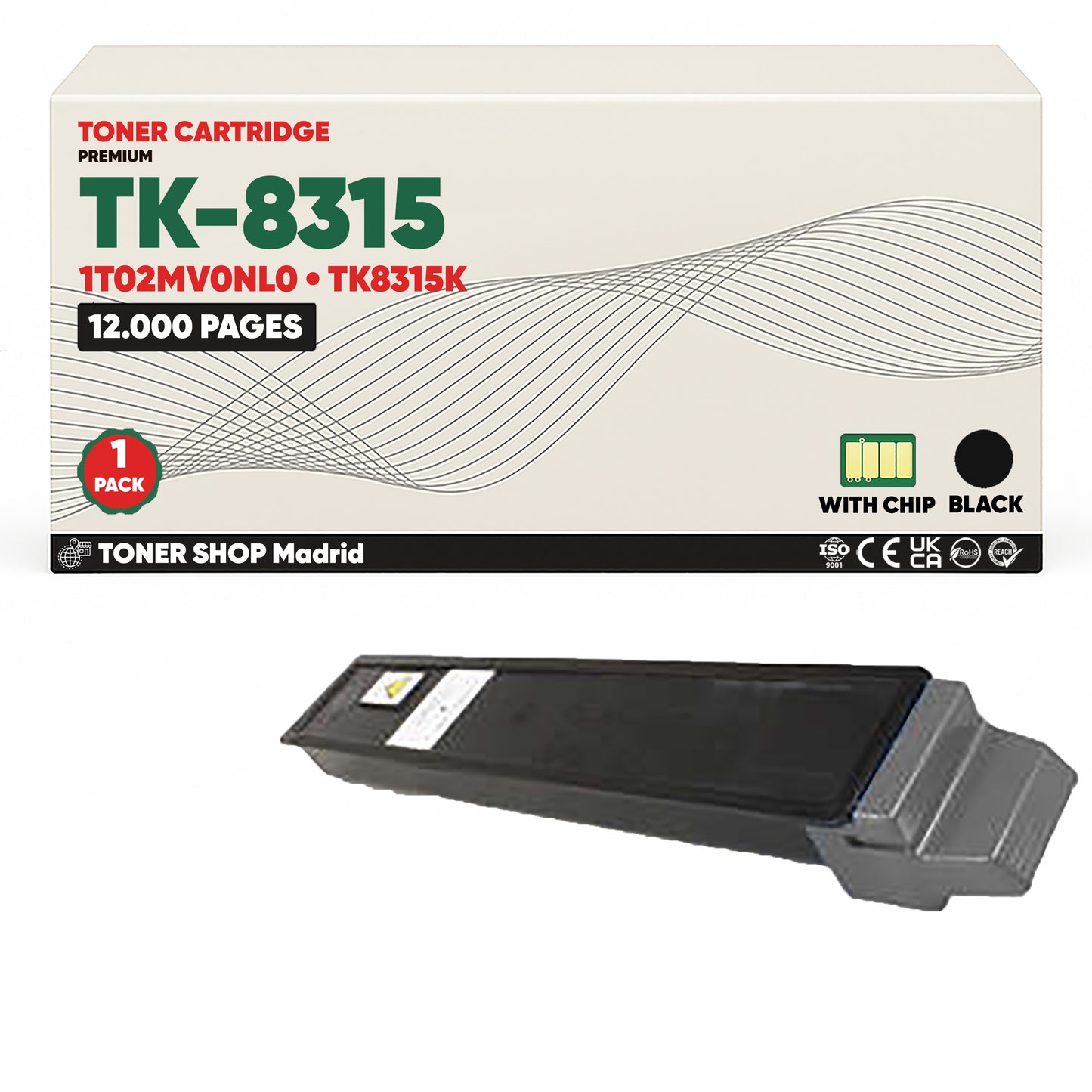 BDink Tóner Compatible Kyocera TK8315 (Pack 4 CMYK)