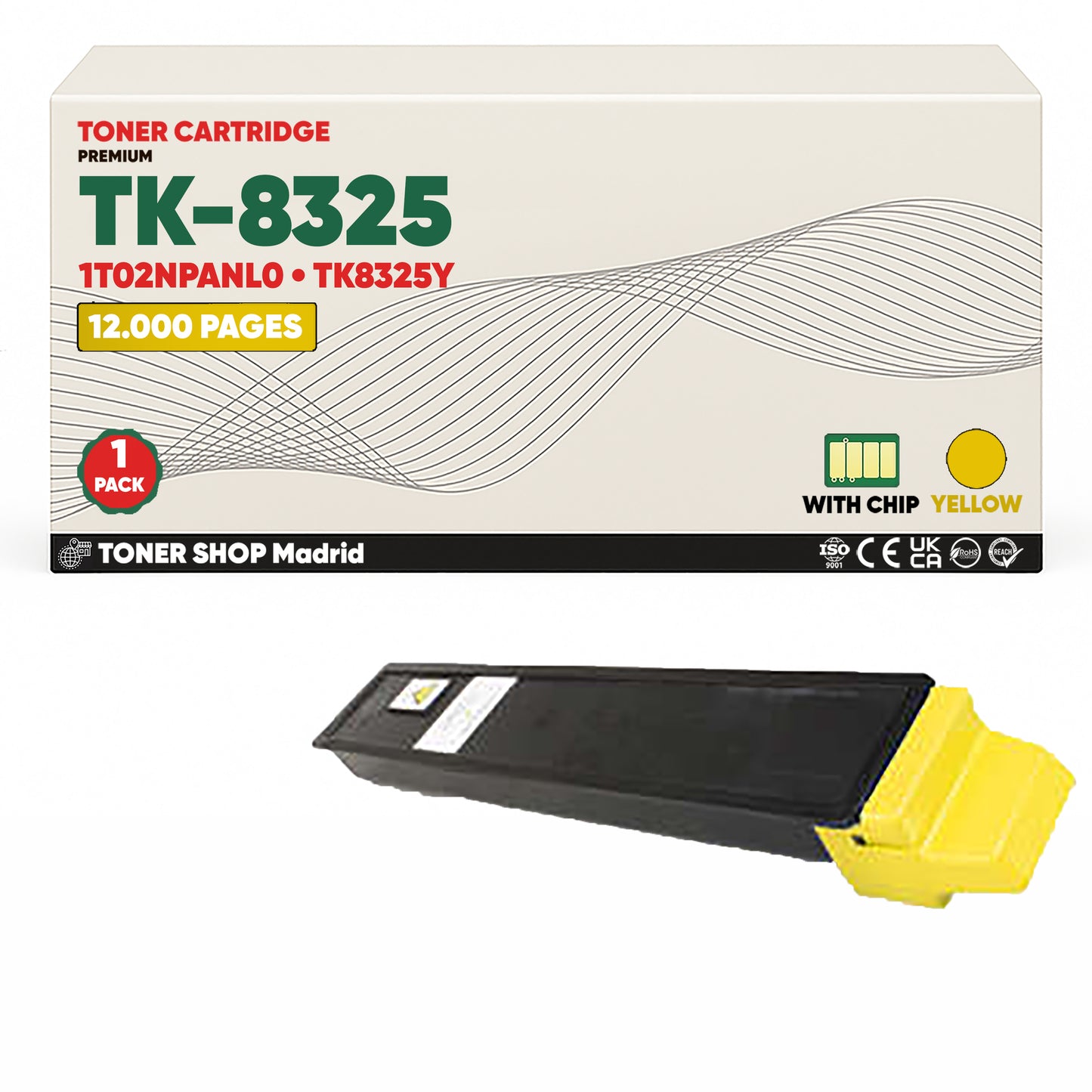 BDink Tóner Compatible Kyocera TK8325 (Pack 4 CMYK)