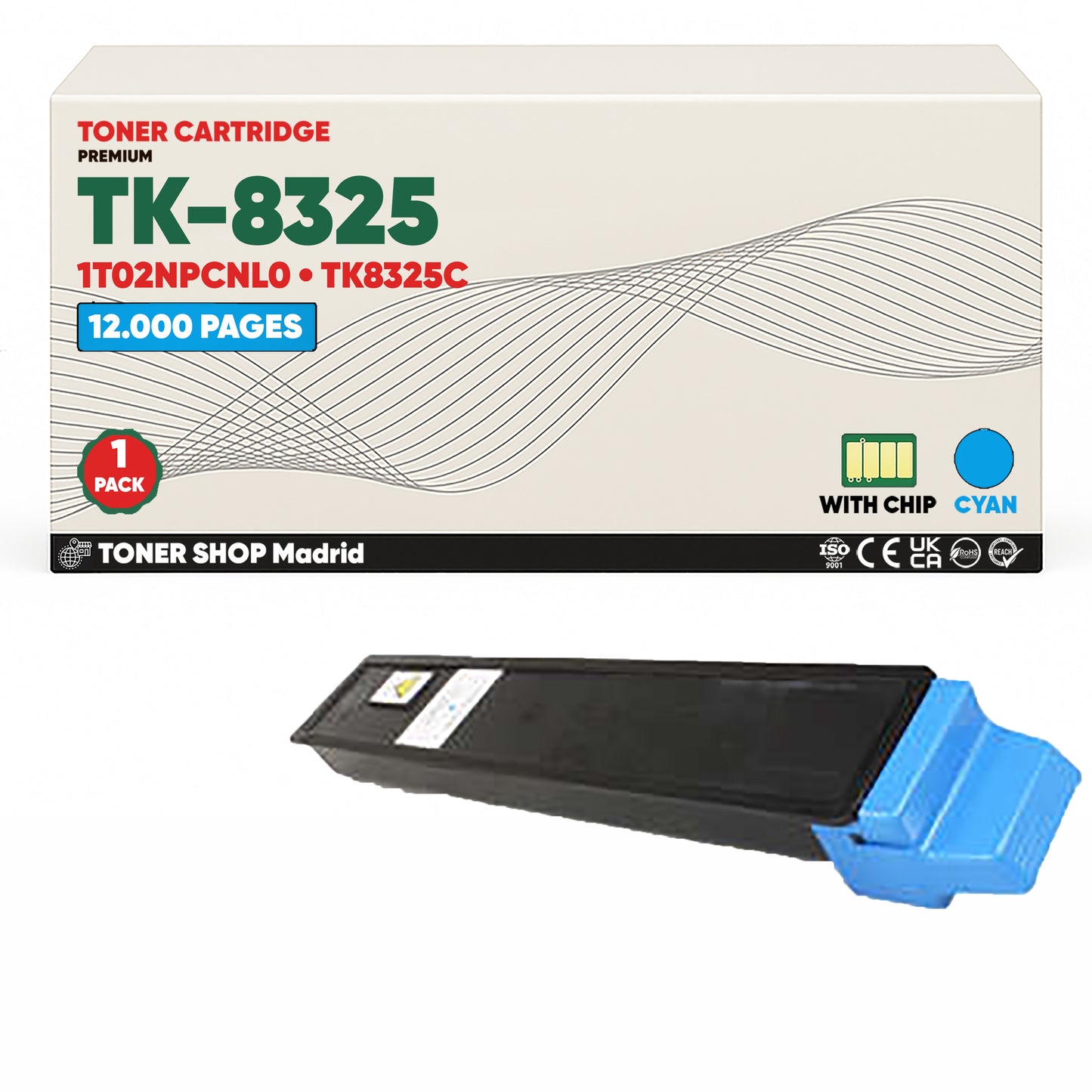 BDink Tóner Compatible Kyocera TK8325 (Pack 4 CMYK)