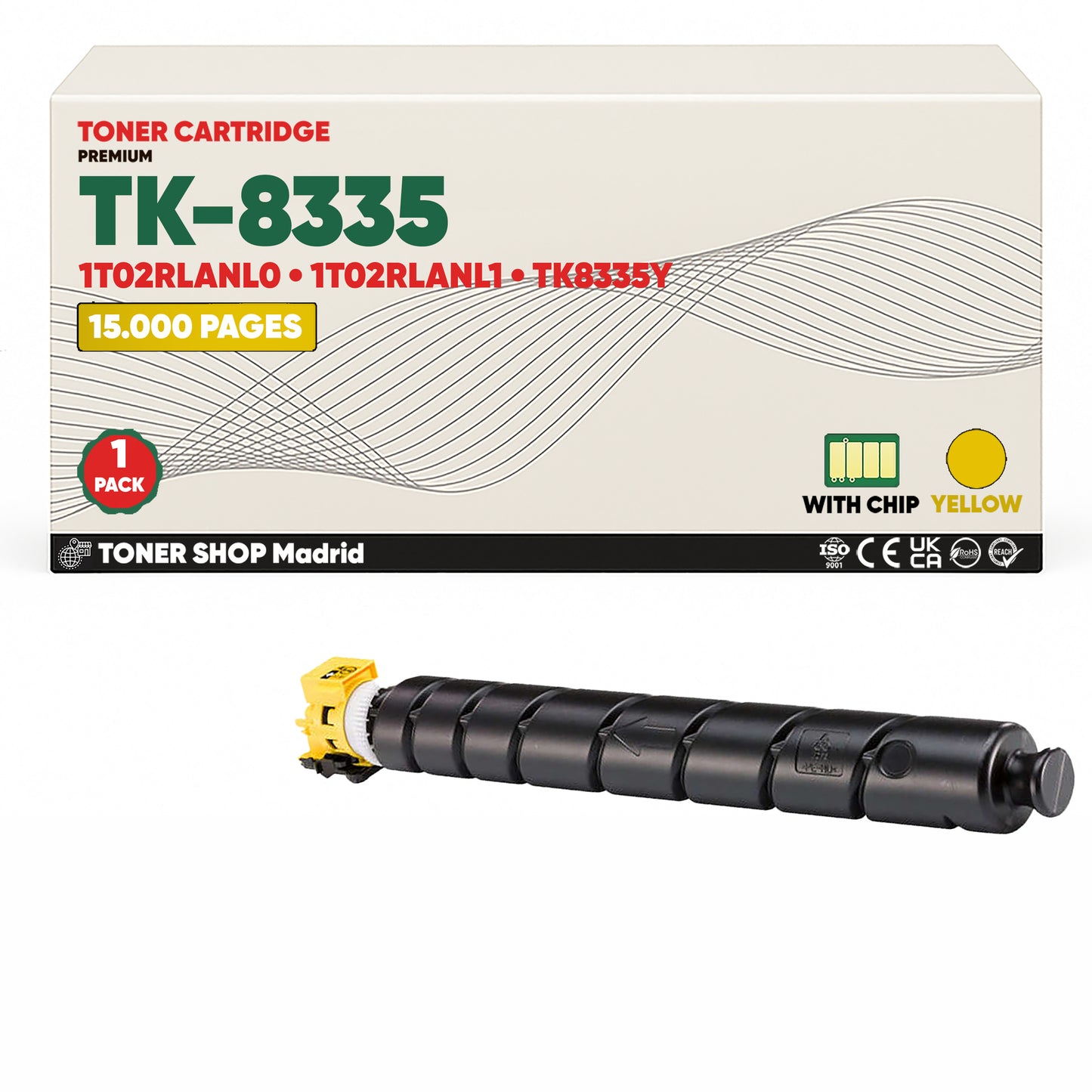 BDink Tóner Compatible Kyocera TK8335 (Pack 4 CMYK)