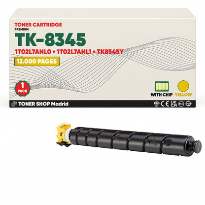 BDink Tóner Compatible Kyocera TK8345 (Pack 4 CMYK)
