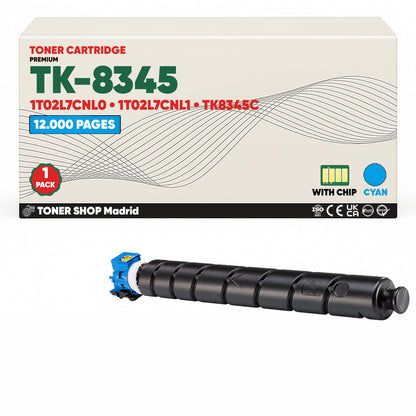 BDink Tóner Compatible Kyocera TK8345 (Pack 4 CMYK)