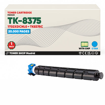 BDink Tóner Compatible Kyocera TK8375 (Pack 4 CMYK)