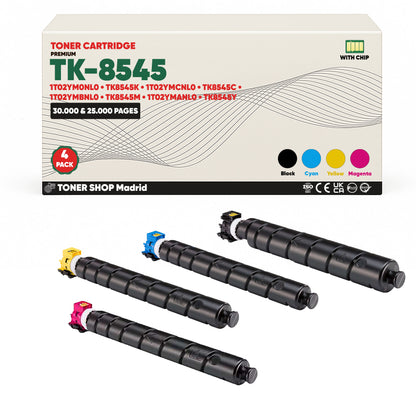BDink Tóner Compatible Kyocera TK8545 (Pack 4 CMYK)