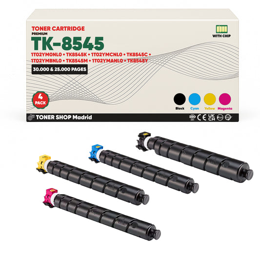 BDink Tóner Compatible Kyocera TK8545 (Pack 4 CMYK)