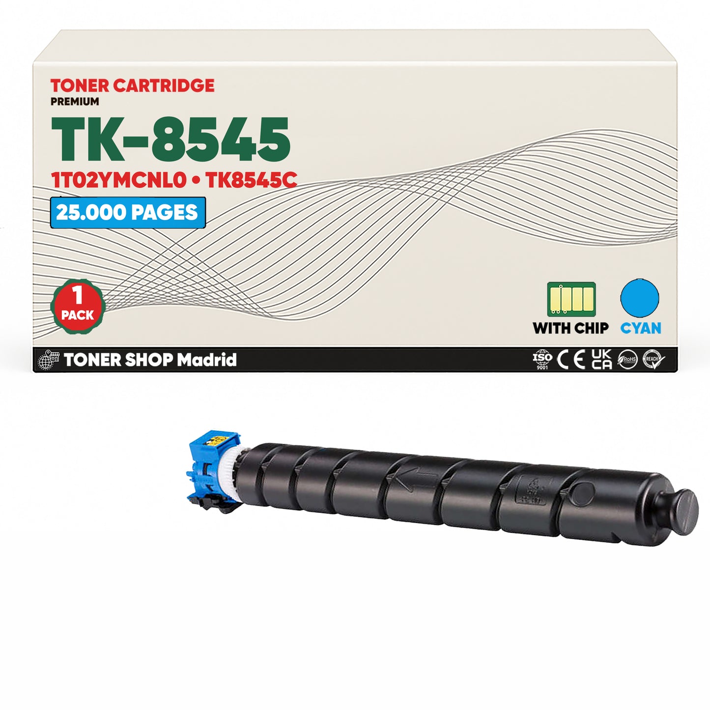 BDink Tóner Compatible Kyocera TK8545 (Pack 4 CMYK)
