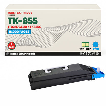 BDink Tóner Compatible Kyocera TK855 (Pack 4 CMYK)