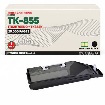BDink Tóner Compatible Kyocera TK855 (Pack 4 CMYK)