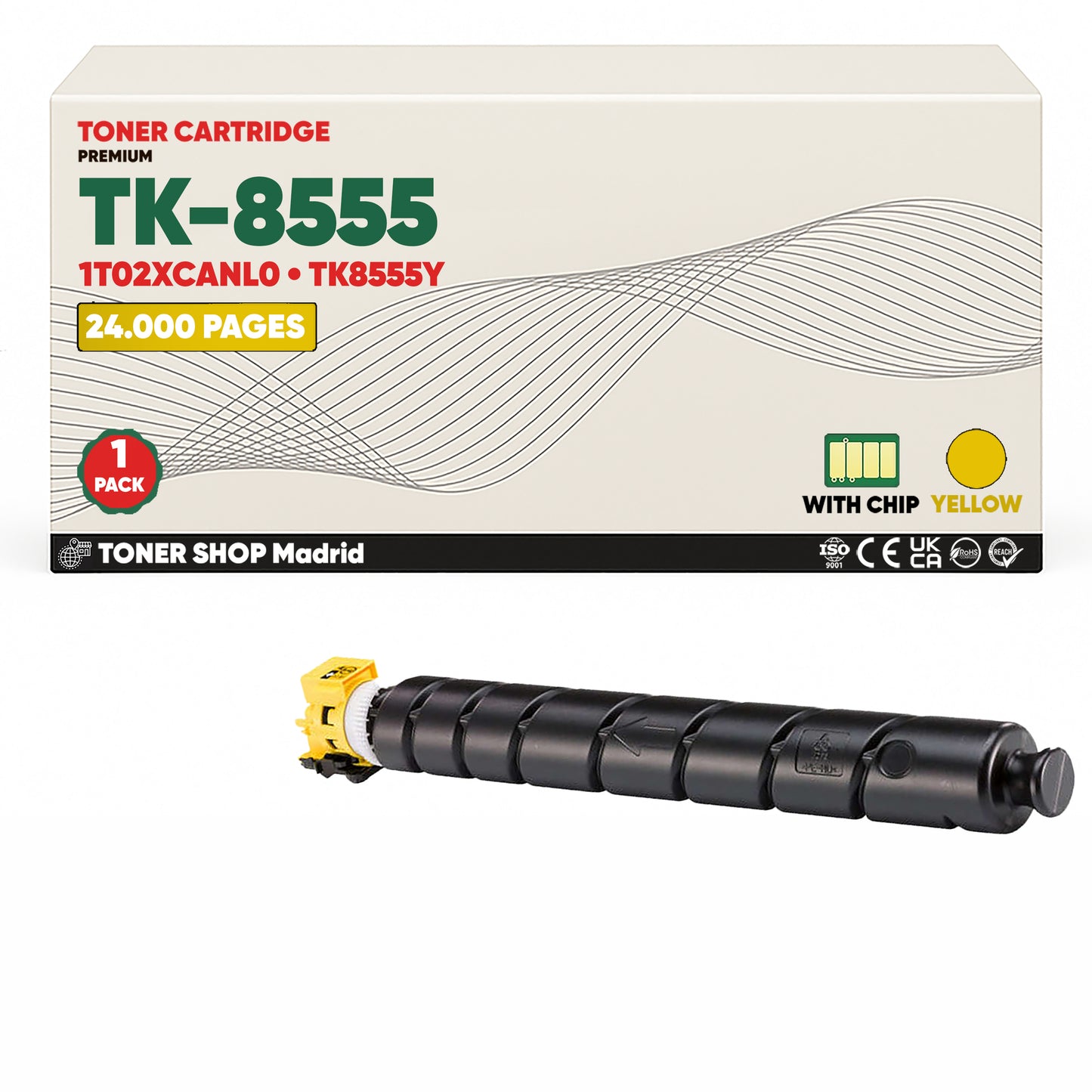 BDink Tóner Compatible Kyocera TK8555 (Pack 4 CMYK)