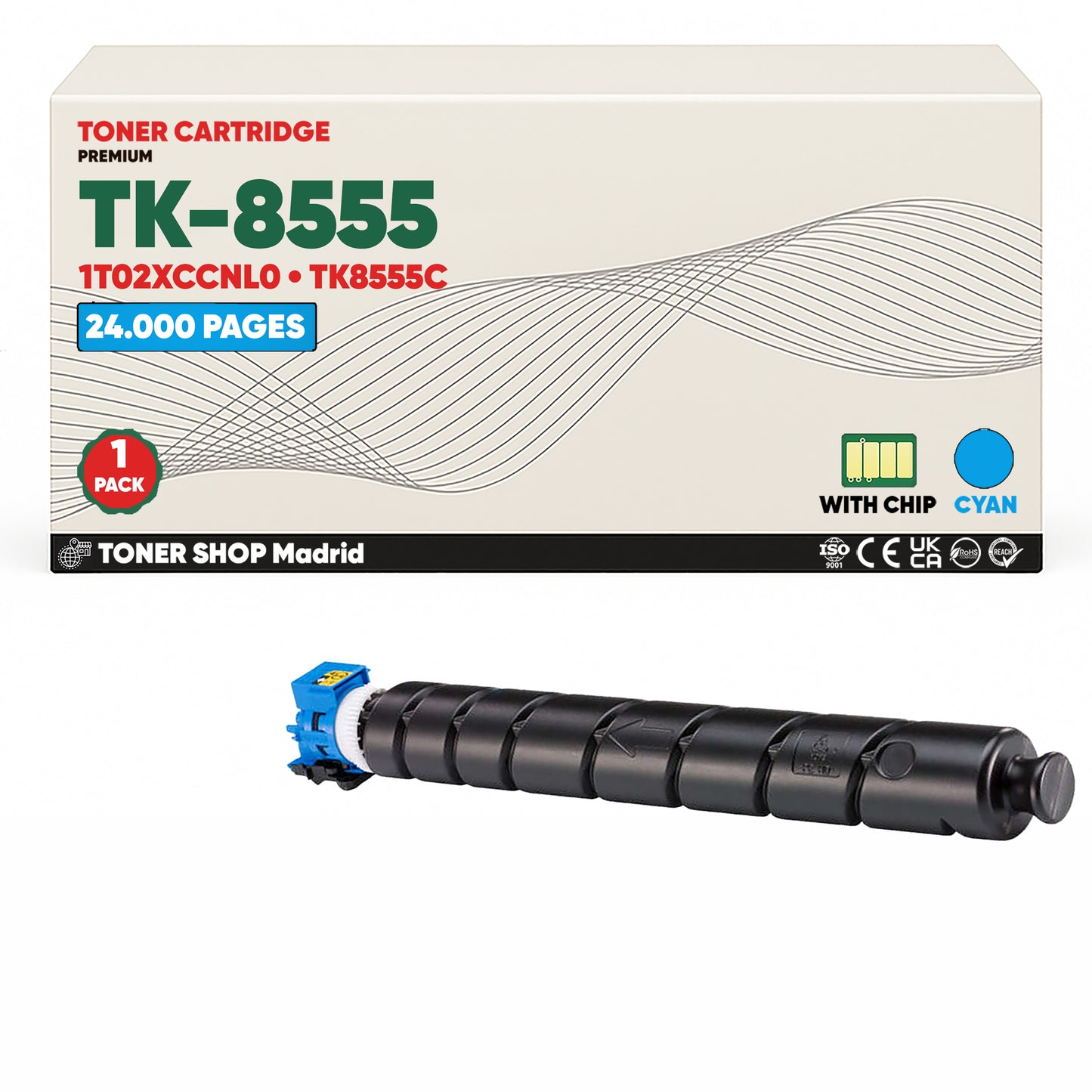 BDink Tóner Compatible Kyocera TK8555 (Pack 4 CMYK)
