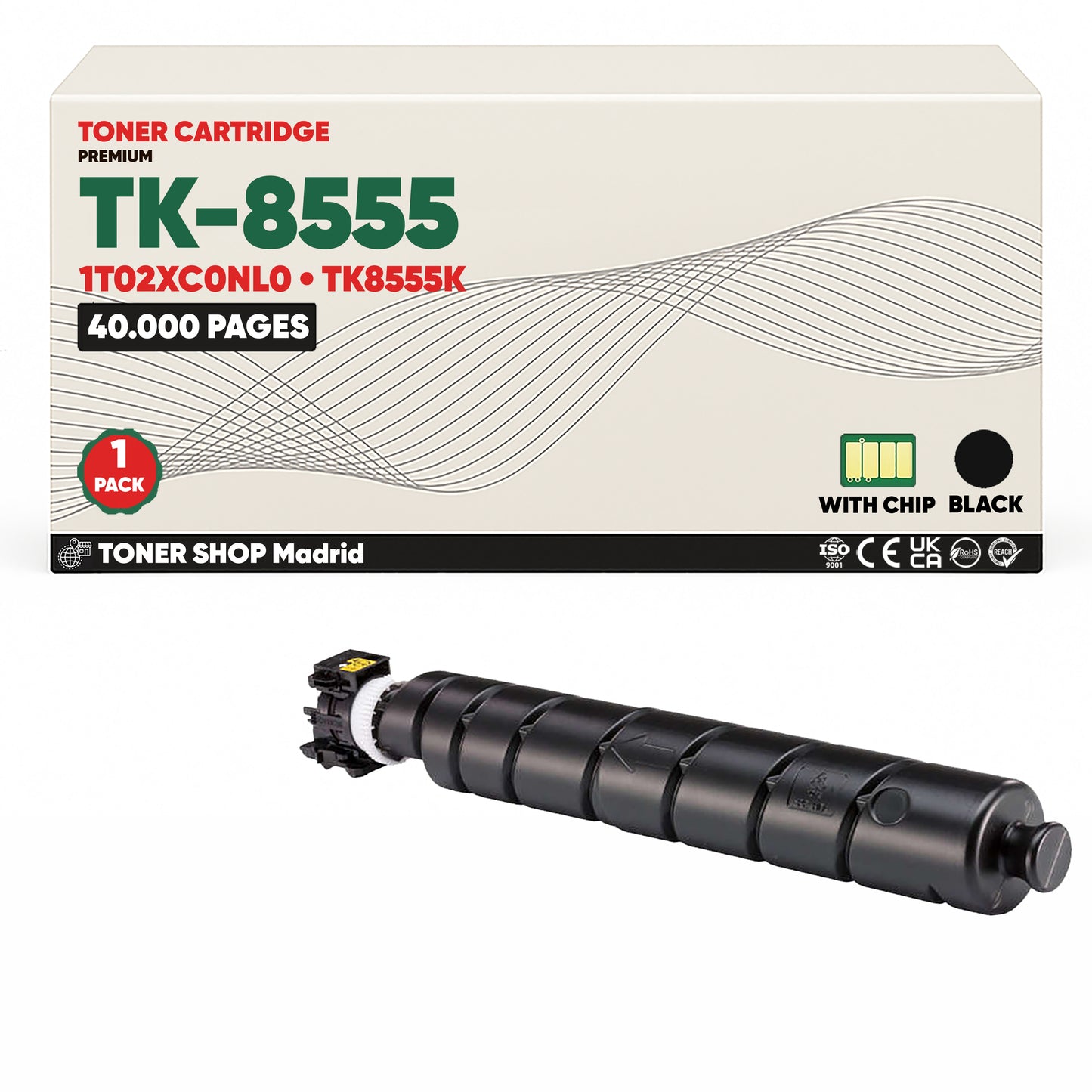BDink Tóner Compatible Kyocera TK8555 (Pack 4 CMYK)