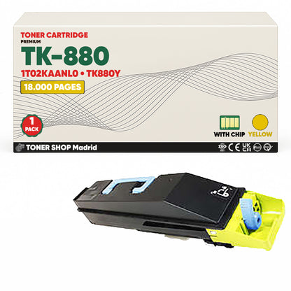 BDink Tóner Compatible Kyocera TK880 (Pack 4 CMYK)