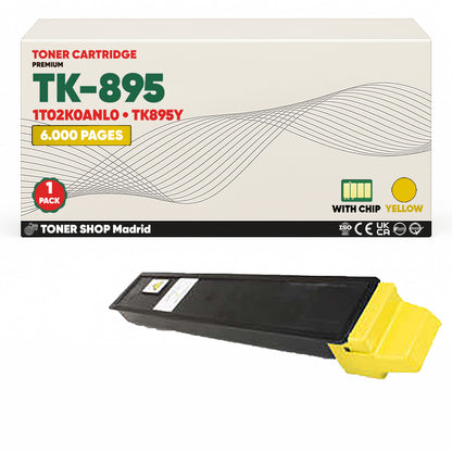 BDink Tóner Compatible Kyocera TK895 (Pack 4 CMYK)