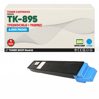 BDink Tóner Compatible Kyocera TK895 (Pack 4 CMYK)