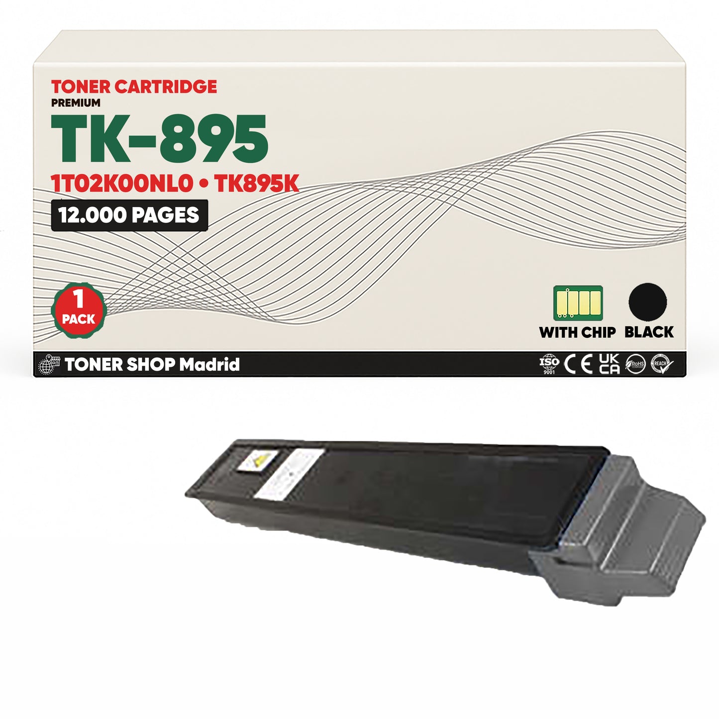 BDink Tóner Compatible Kyocera TK895 (Pack 4 CMYK)