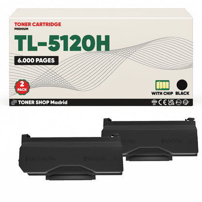 BDink Cartucho Tóner Compatible Pantum TL5120H Negro