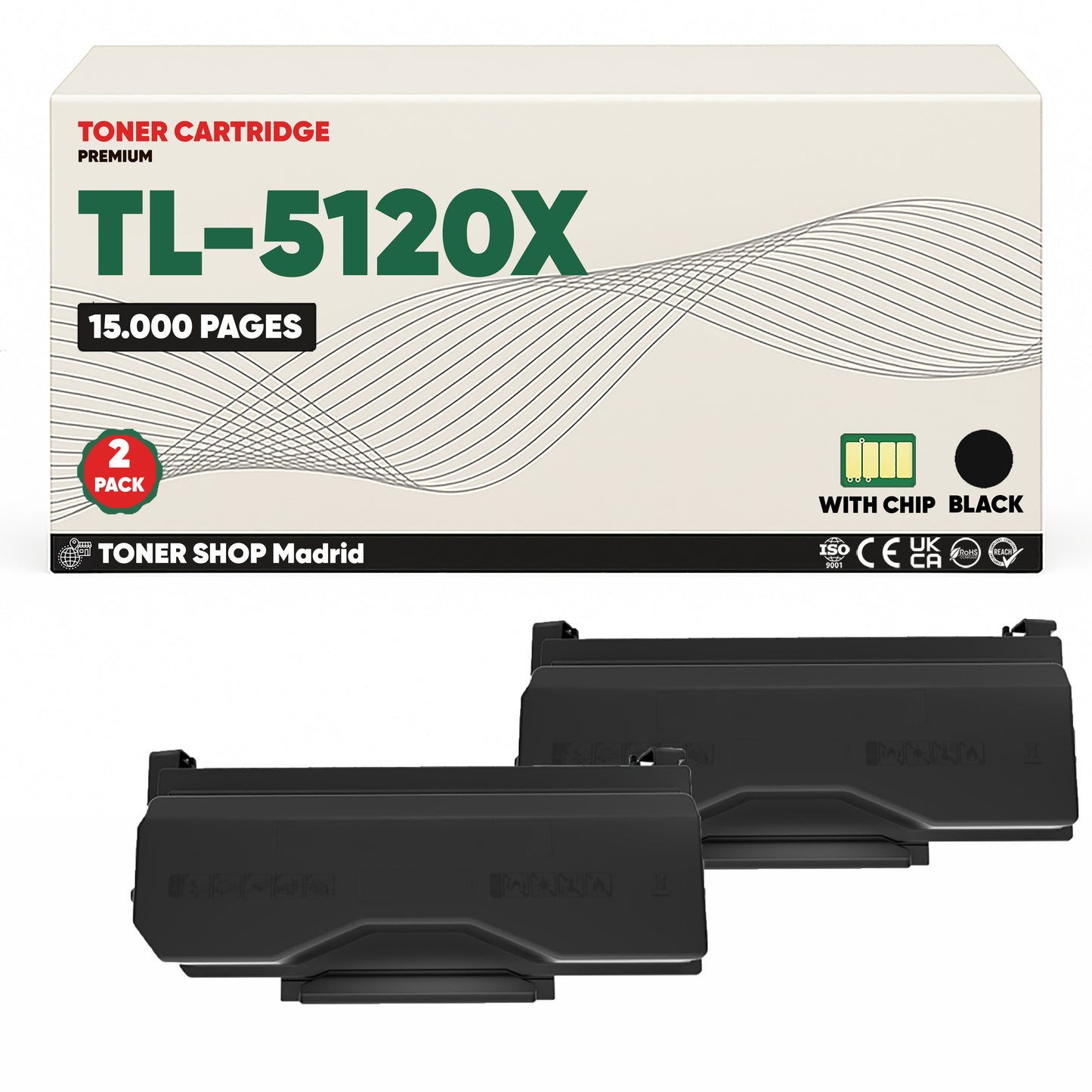 BDink Cartucho/s Tóner Compatible/s Pantum TL5120X Negro