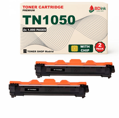 BDink Tóner Compatible Brother TN1050 Negro 1000 páginas
