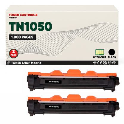 BDink Tóner Compatible Brother TN1050 Negro 1000 páginas