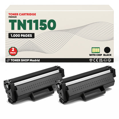 BDink Tóner Compatible Brother TN1150 Negro