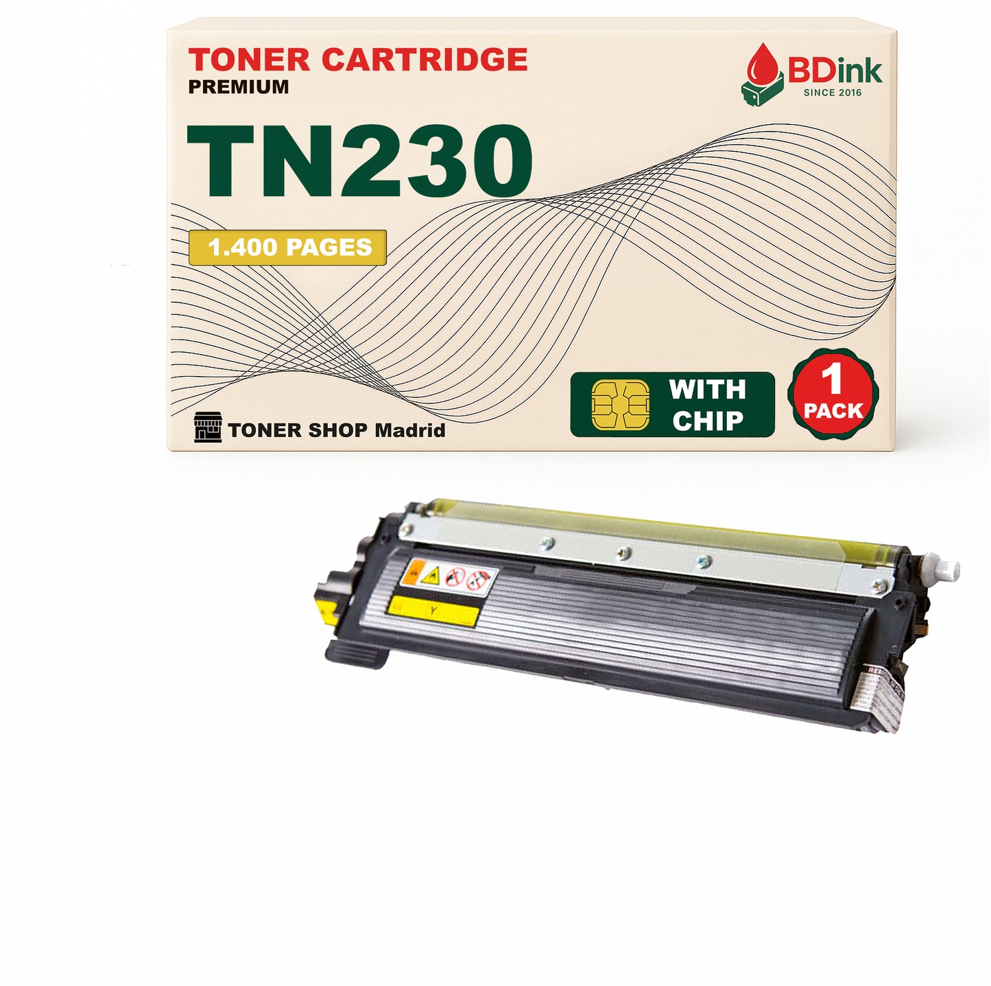 BDink Pack 4 Tóners Compatibles Brother TN230 (Pack 4)