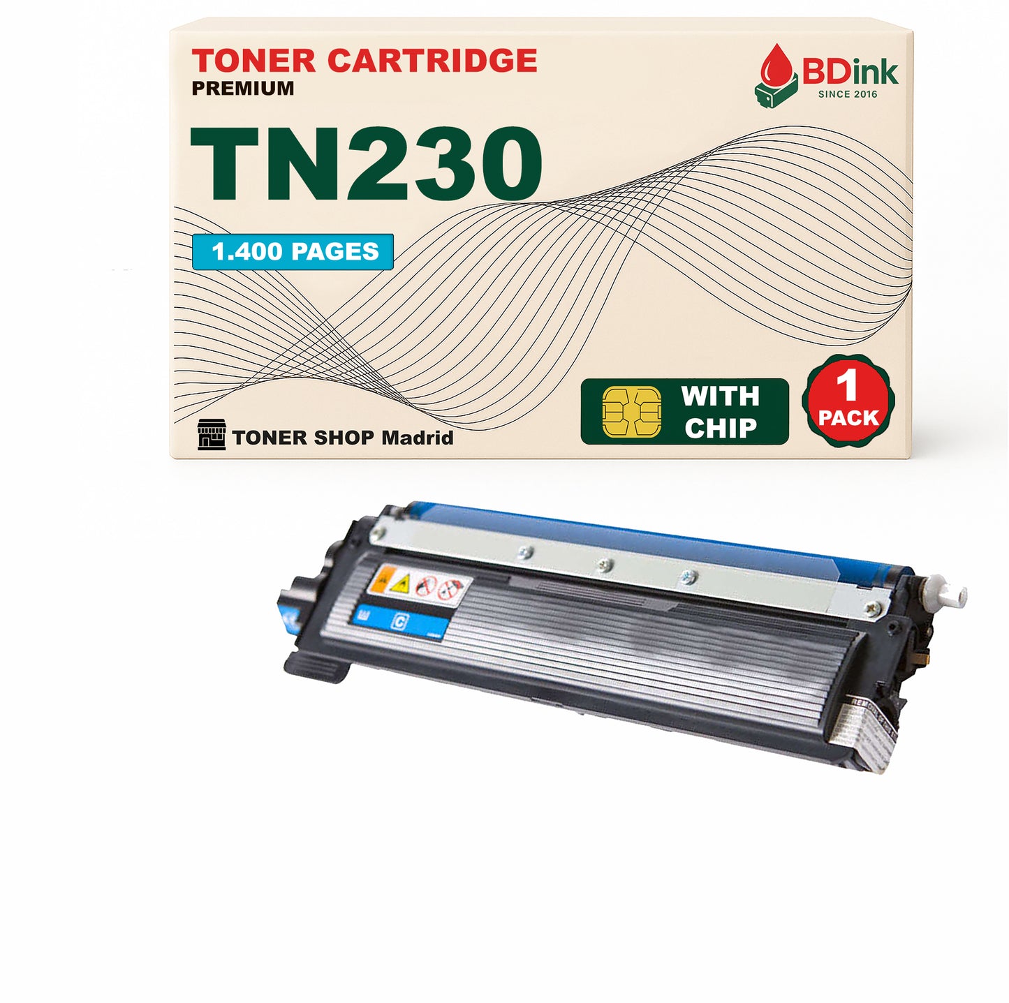 BDink Pack 4 Tóners Compatibles Brother TN230 (Pack 4)