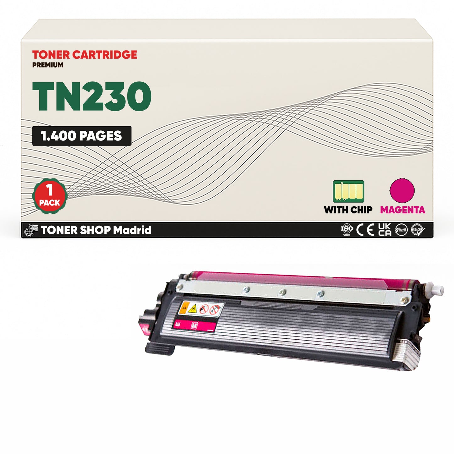 BDink Pack 4 Tóners Compatibles Brother TN230 (Pack 4)