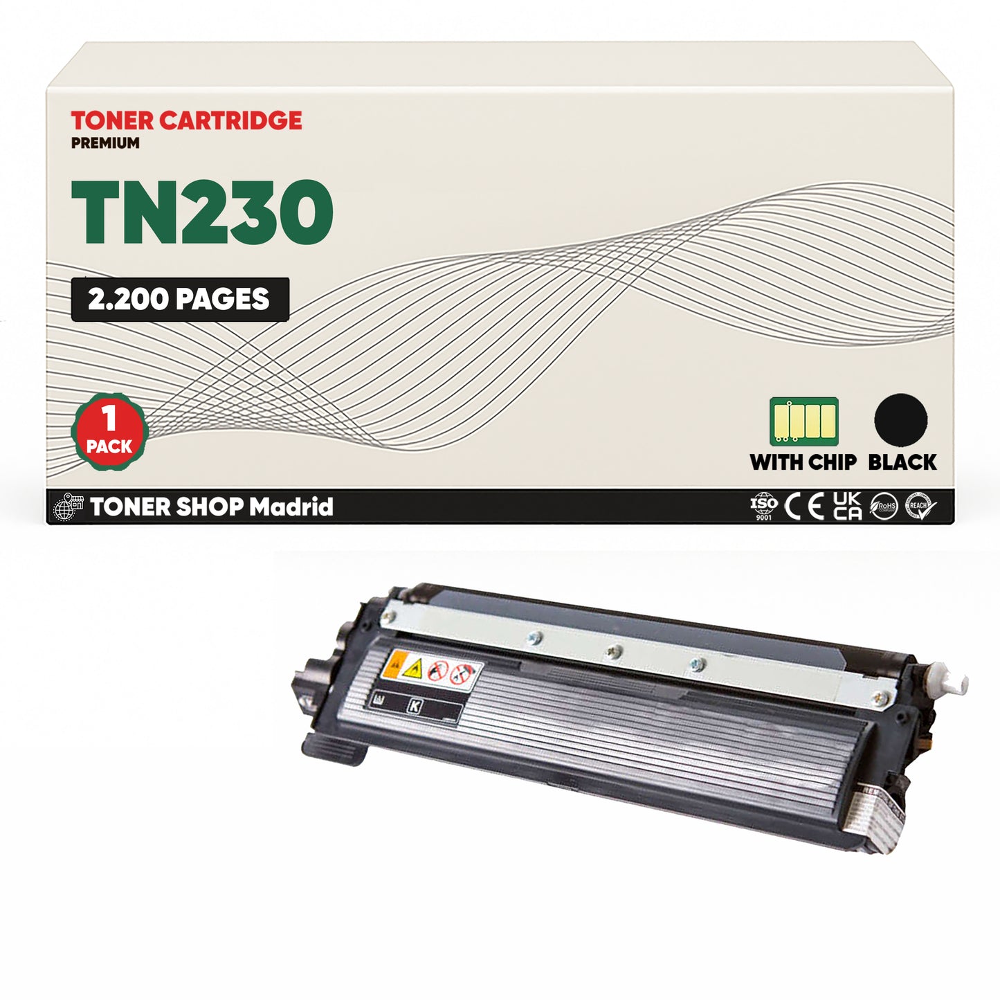 BDink Pack 4 Tóners Compatibles Brother TN230 (Pack 4)