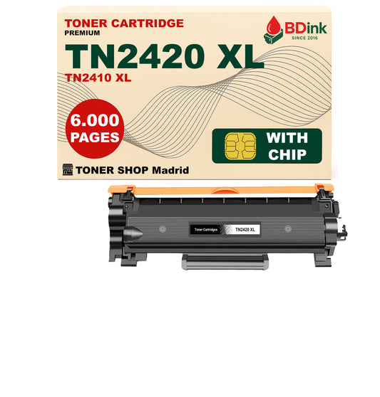 BDink Tóner Compatible Brother TN2420 XL Negro