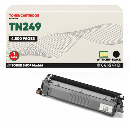 BDink Tóner Compatible Brother TN249 CMYK (Pack 4) Con Chip