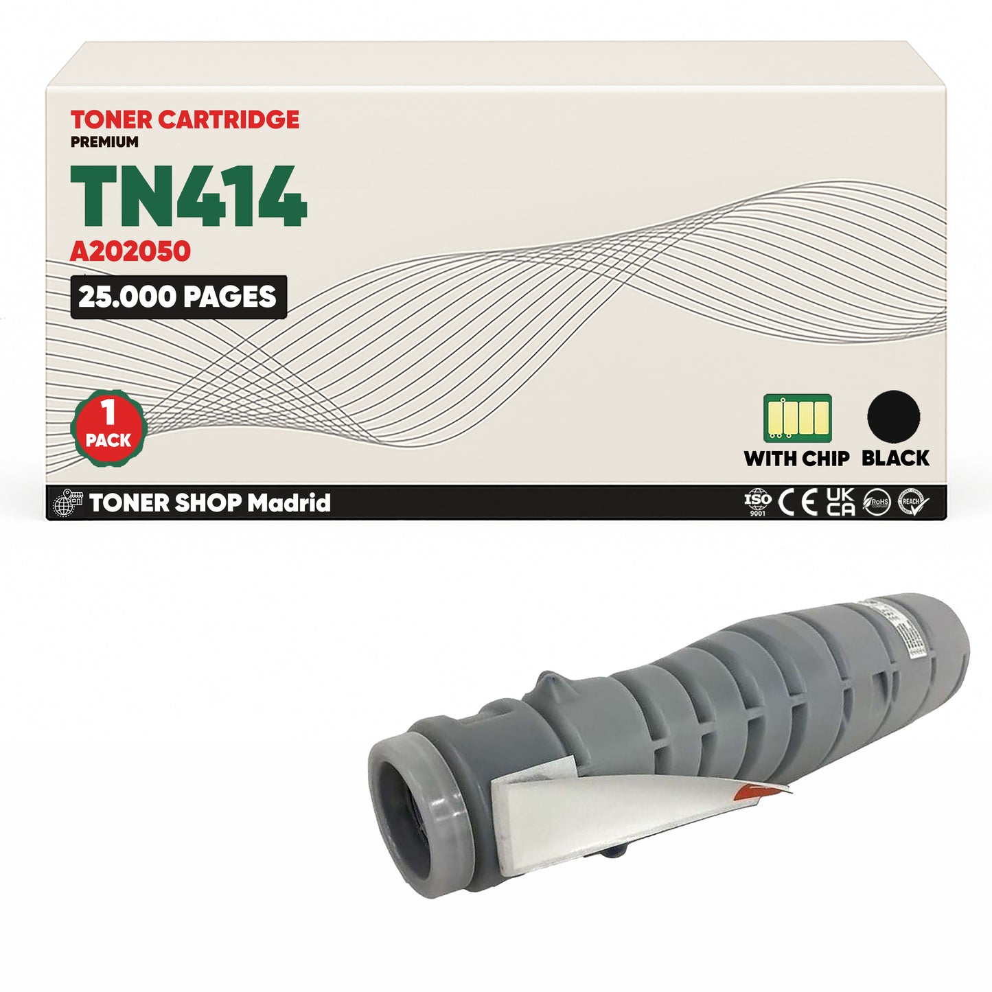 BDink Cartucho de Toner Compatible Konica Minolta  Negro