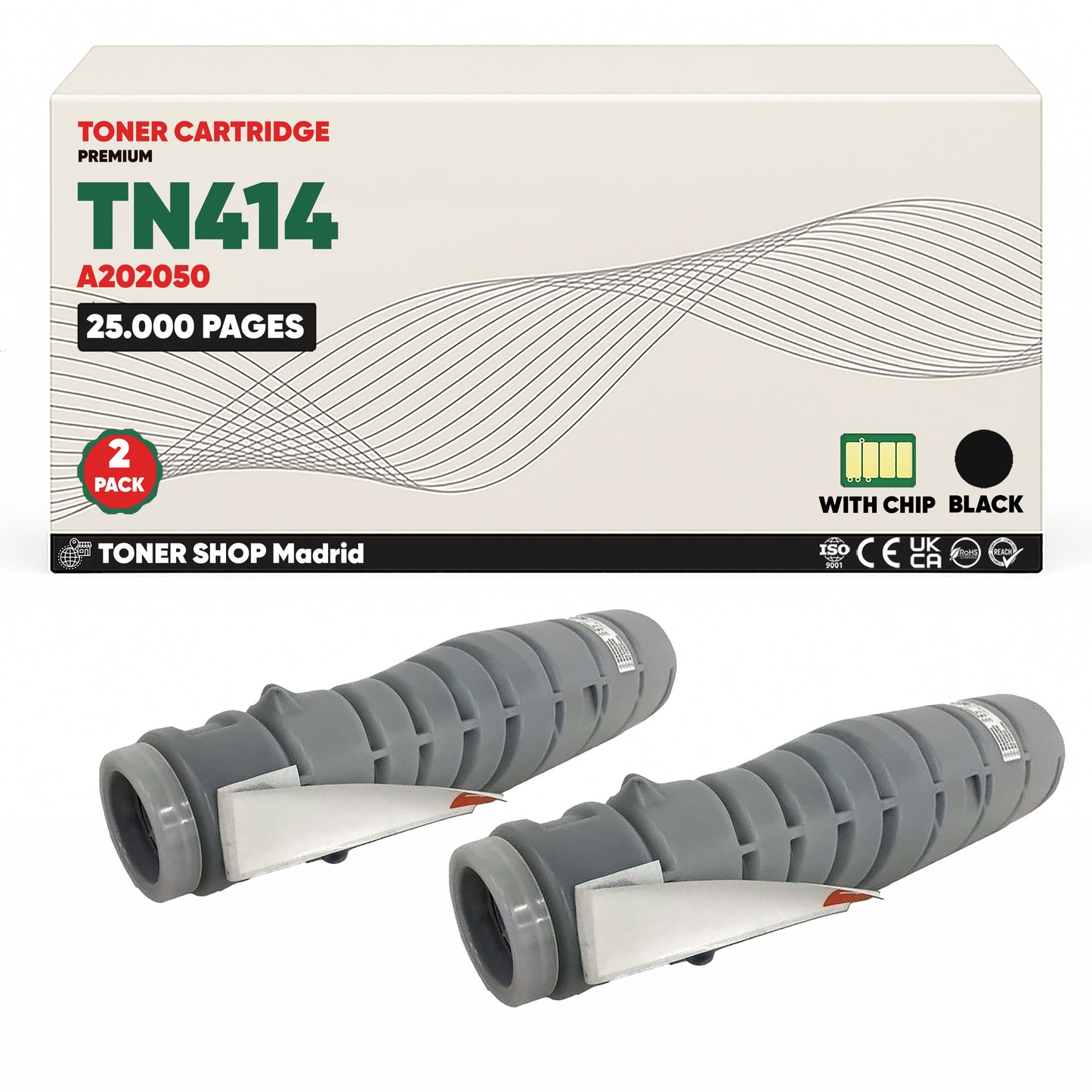 BDink Cartucho de Toner Compatible Konica Minolta  Negro