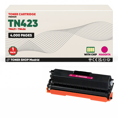 BDink Tóners Compatibles TN421 / TN423 / TN426 Pack CMYK