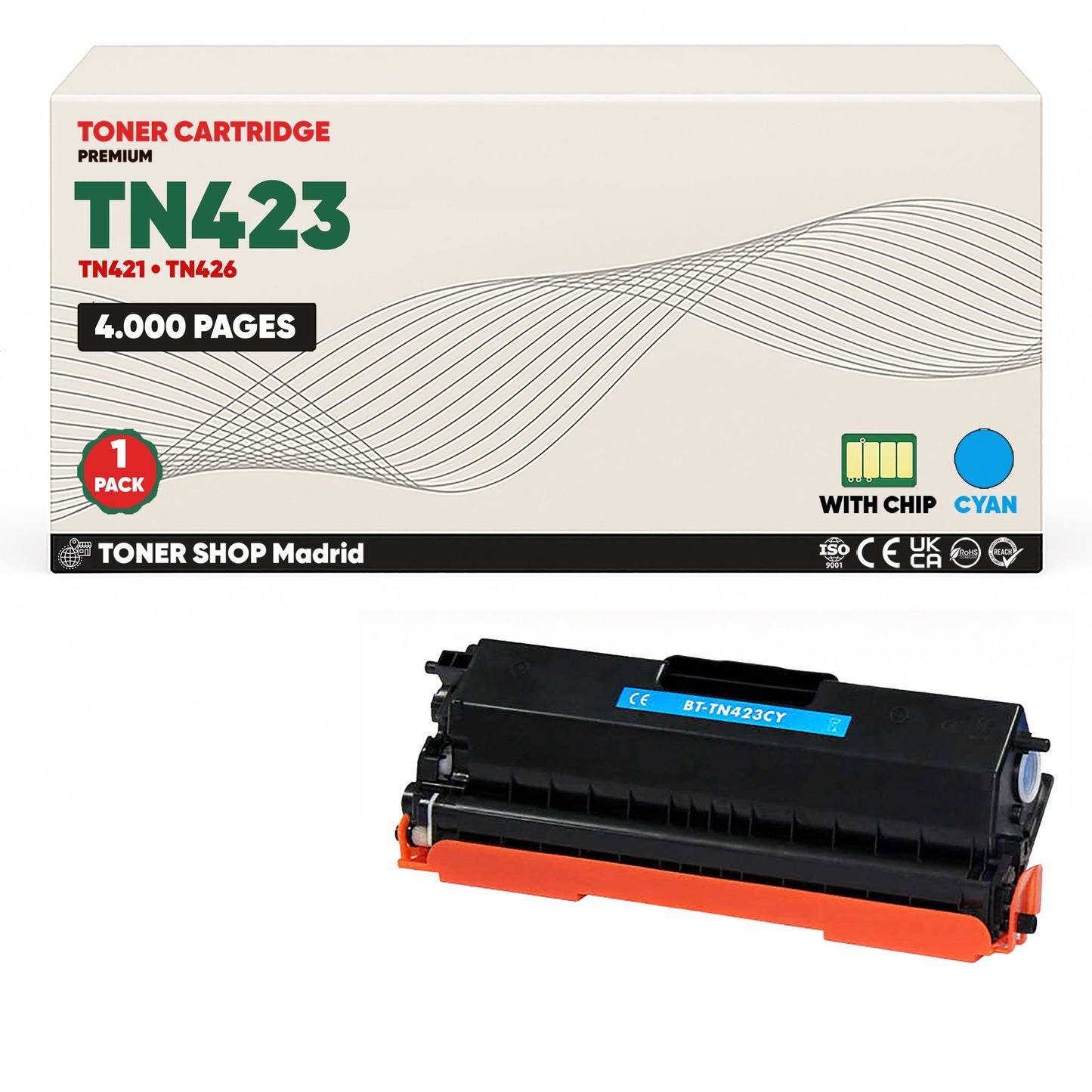 BDink Tóners Compatibles TN421 / TN423 / TN426 Pack CMYK