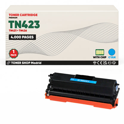 BDink Tóners Compatibles TN421 / TN423 / TN426 Pack CMYK