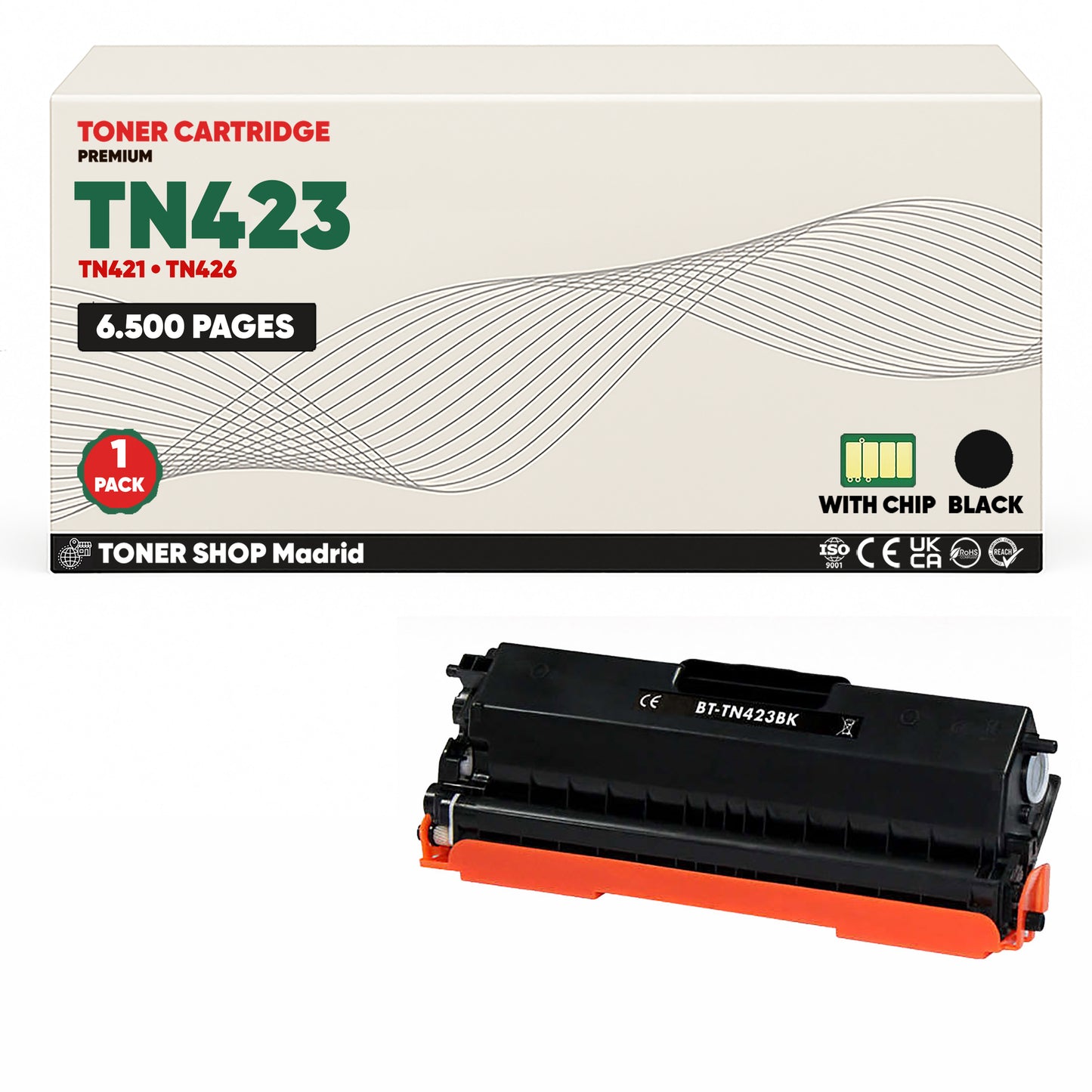 BDink Tóners Compatibles TN421 / TN423 / TN426 Pack CMYK