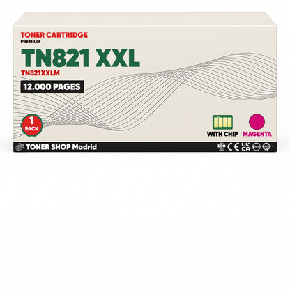 BDink Tóner Compatible Brother TN821XXL CMYK Pack 4