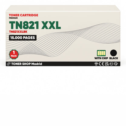 BDink Tóner Compatible Brother TN821XXL CMYK Pack 4
