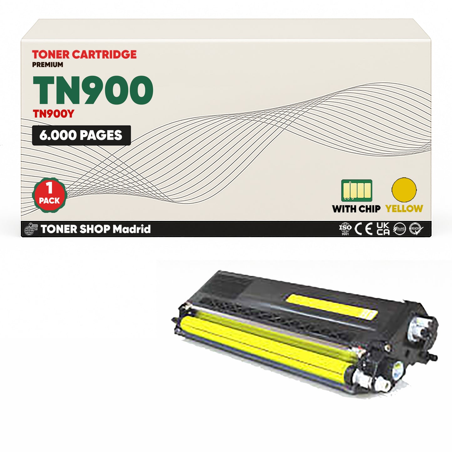 BDink Tóner Compatible Brother TN900 CMYK - Pack 4