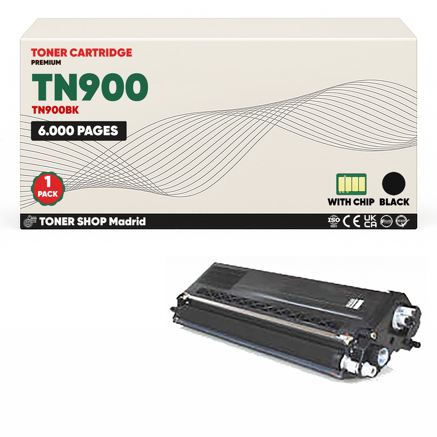 BDink Tóner Compatible Brother TN900 CMYK - Pack 4