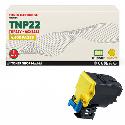 BDink Tóner Compatible Konica Minolta TNP22 (Pack 4 CMYK)