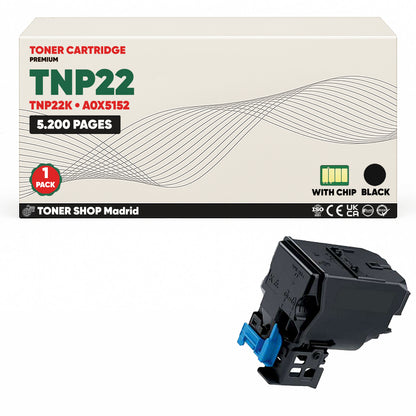 BDink Tóner Compatible Konica Minolta TNP22 (Pack 4 CMYK)