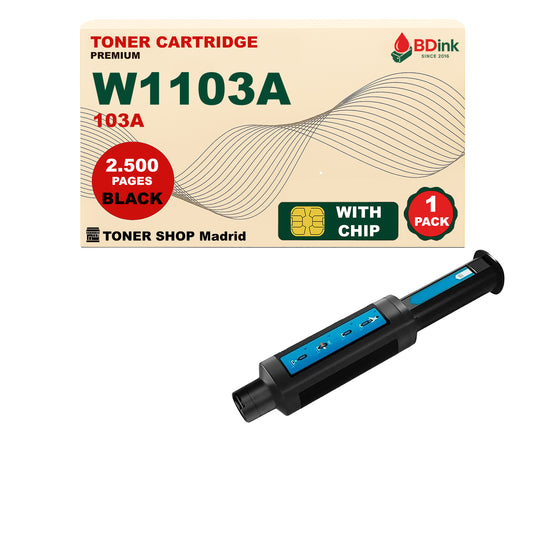 BDink Cartucho Tóner Compatible HP 103A Negro W1103A
