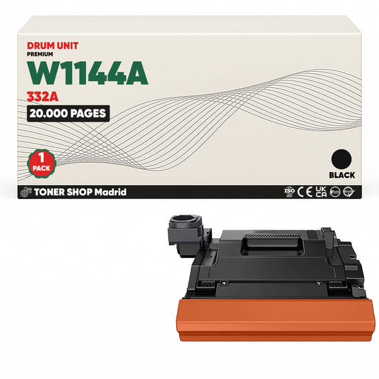 BDink Tambor de Imagen Compatible HP W1144A (Drum) Negro 144A