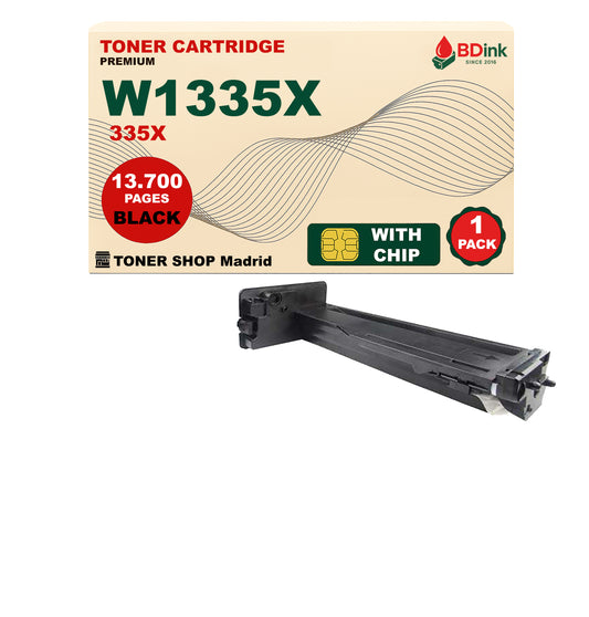 BDink Tóner Compatible HP 335X Negro W1335X (Alta Capacidad)